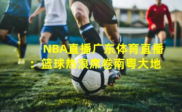 NBA直播广东体育直播：篮球热浪席卷南粤大地